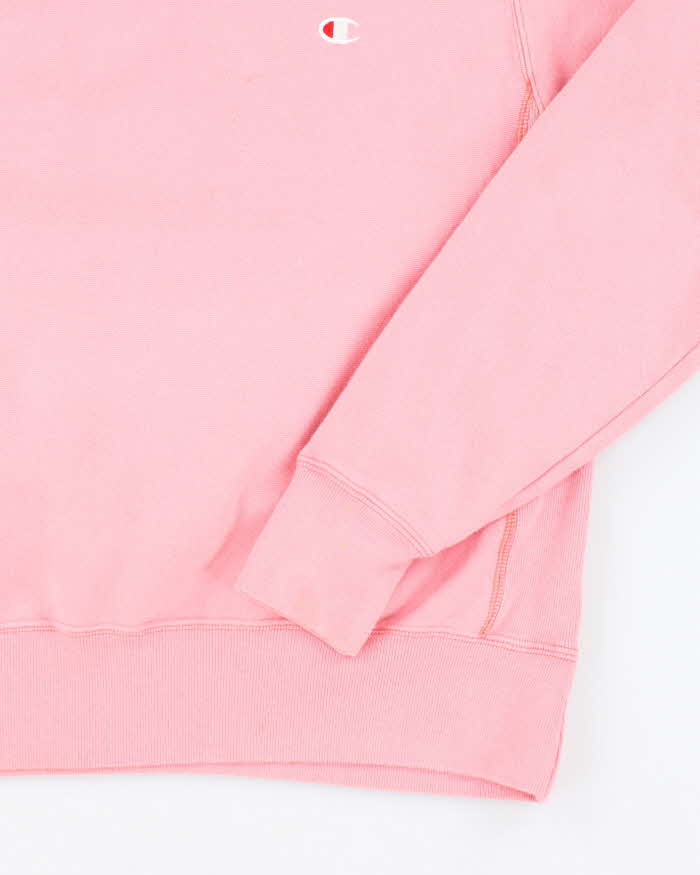 Vintage 2000's Champion Pink Reverse Weave Sweatshirt - S