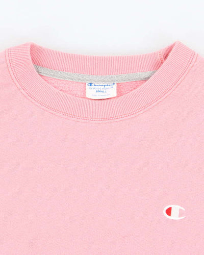 Vintage 2000's Champion Pink Reverse Weave Sweatshirt - S