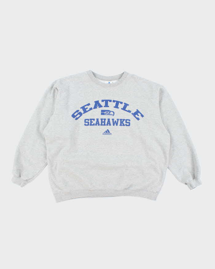 Vintage 2000's Adidas Seattle Seahawks Oversized Sweatshirt - L