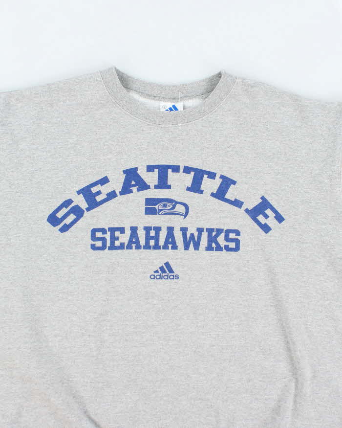 Vintage 2000's Adidas Seattle Seahawks Oversized Sweatshirt - L