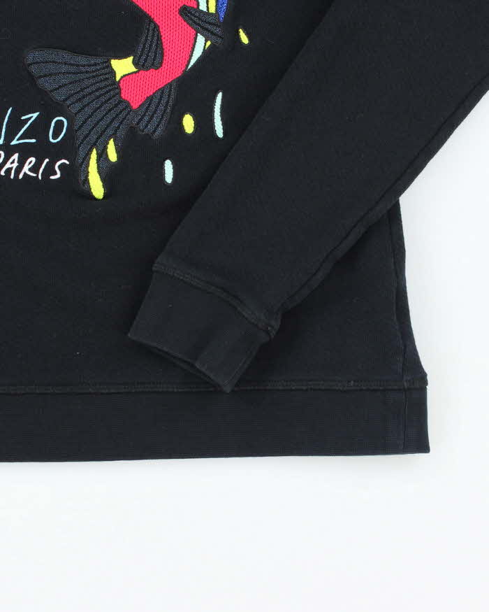 Vintage 2000's Kenzo Embroidered Logo Sweatshirt - M