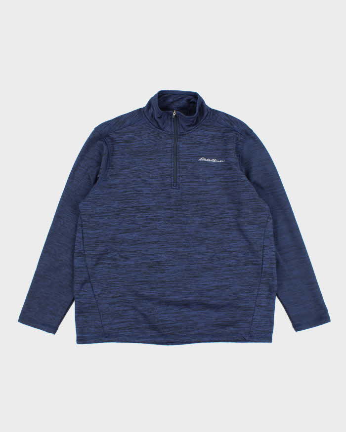 Vintage Y2K Eddie Bauer Lightweight Quarter Zip Sweatshirt - M