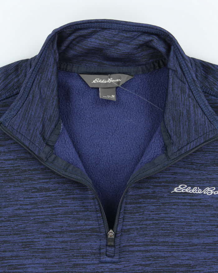 Vintage Y2K Eddie Bauer Lightweight Quarter Zip Sweatshirt - M
