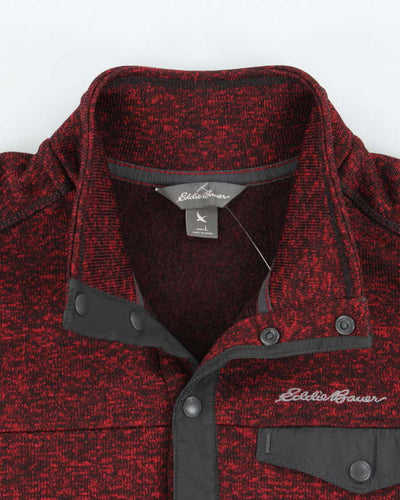 Vintage 2000's Eddie Bauer Quarter Button Sweatshirt - L