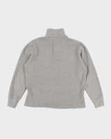Vintage 2000's Ralph Lauren Small Horse Quarter Zip Hoodie - M