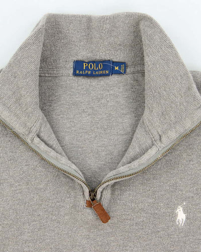 Vintage 2000's Ralph Lauren Small Horse Quarter Zip Hoodie - M