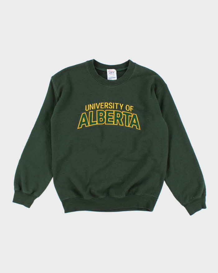 Vintage 2000's Alberta University Spell Out Sweatshirt - S – Rokit