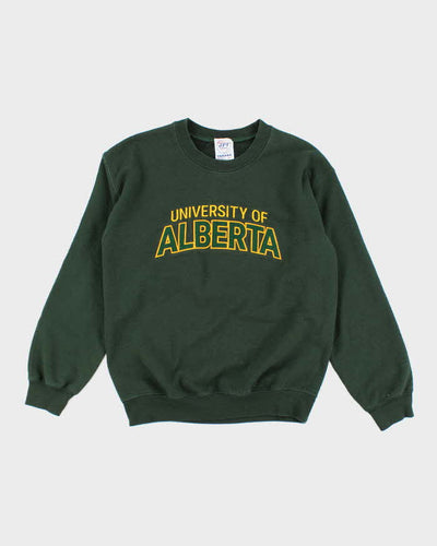 Vintage 2000's Alberta University Spell Out Sweatshirt - S