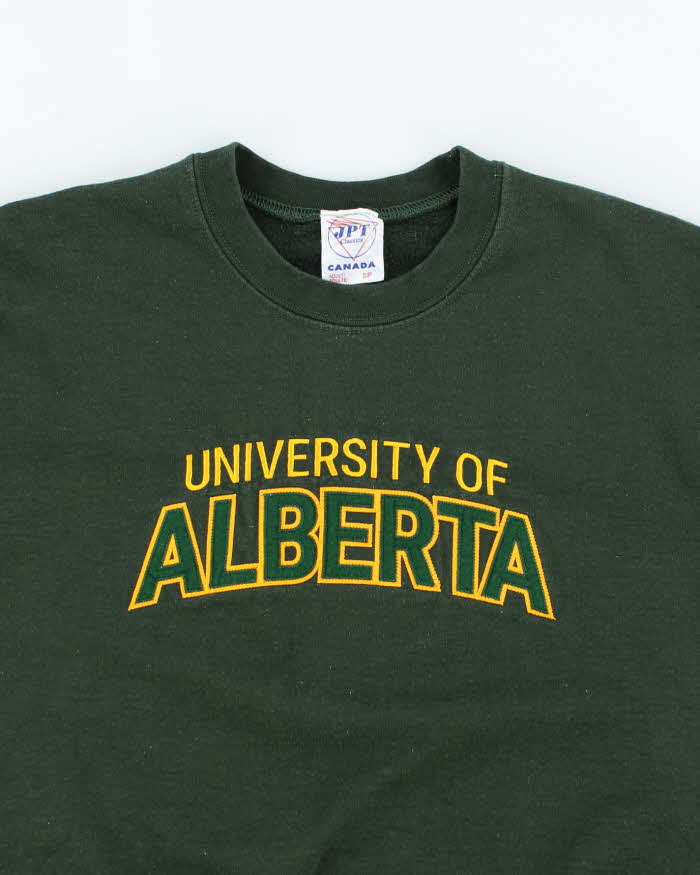 Vintage 2000's Alberta University Spell Out Sweatshirt - S