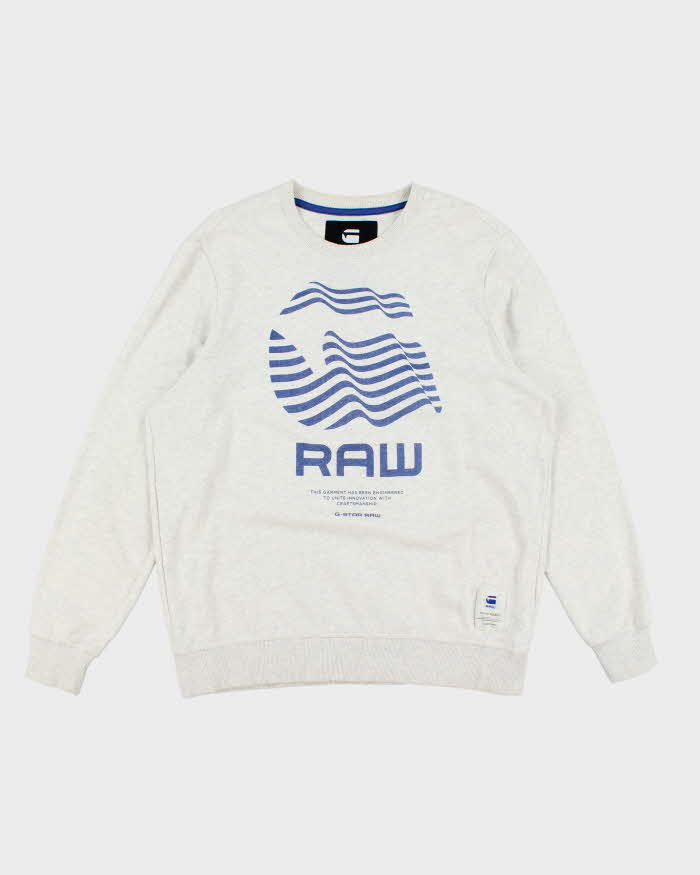 Vintage Y2K G-Star Raw Oversized Graphic Sweatshirt - XL