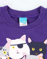 Vintage Y2K Enjoi Big Cats Logo Sweatshirt - M