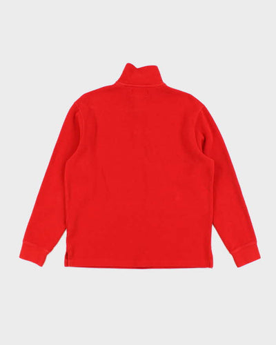 Vintage 2000's Ralph Lauren Small Horse Quarter Zip Sweatshirt - M