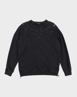 Vintage 2000's Givenchy Heavyweight Textured Sweatshirt - L