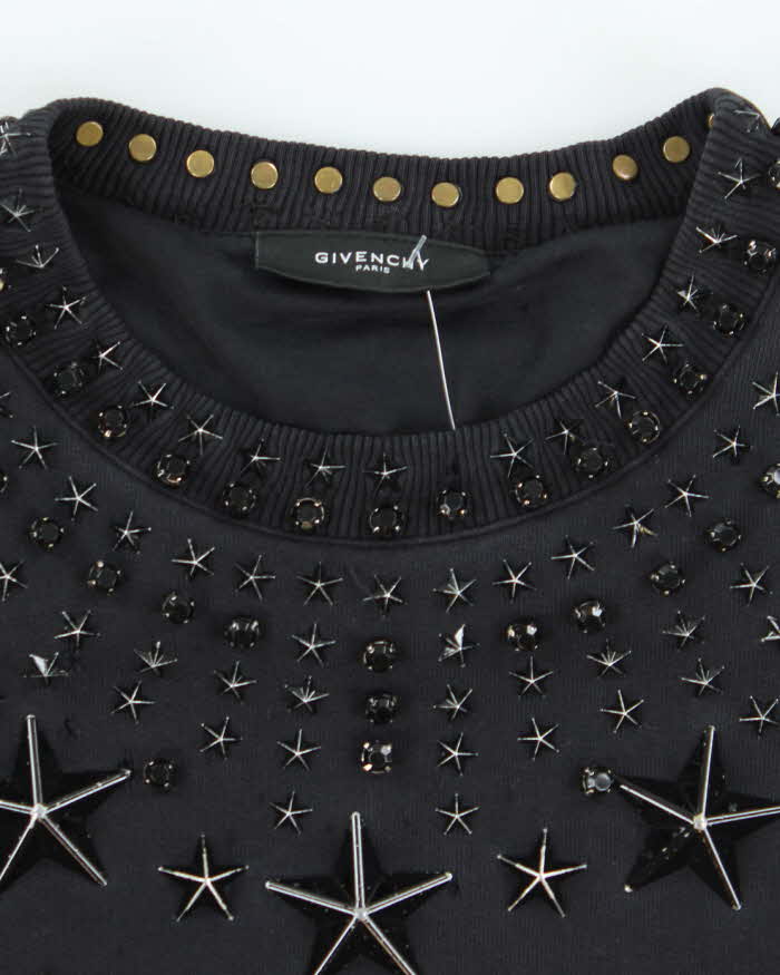 Vintage 2000's Givenchy Heavyweight Textured Sweatshirt - L