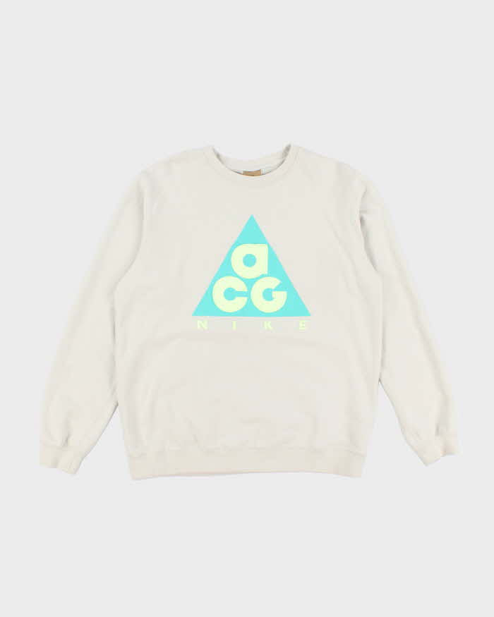 Vintage 2000's Nike ACG Spell Out Graphic Sweatshirt - L