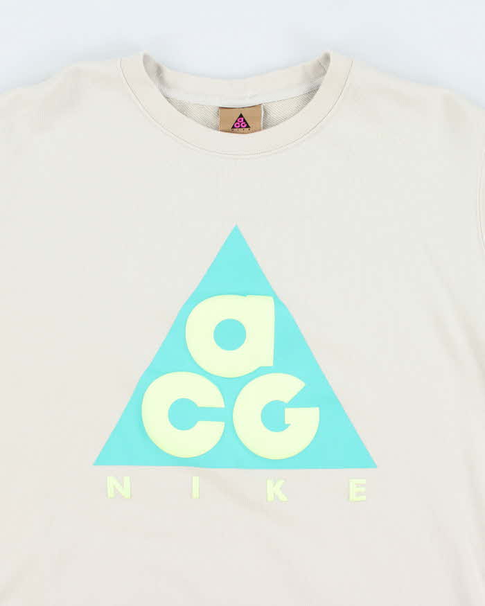 Vintage 2000's Nike ACG Spell Out Graphic Sweatshirt - L