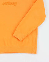 Vintage 2000's Stussy Embossed Logo Sweatshirt - M