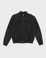 Vintage Y2K Diesel Spell Out Full Zip Hoodie - XL