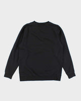 Vintage Y2K Stussy Embroidered Logo Sweatshirt - L