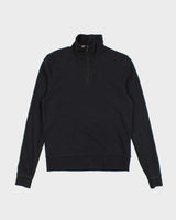 Vintage 2000's Burberry Brit Blackout Quarter Zip Fleece - S