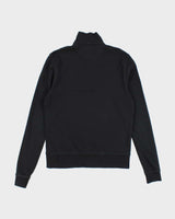Vintage 2000's Burberry Brit Blackout Quarter Zip Fleece - S