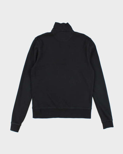 Vintage 2000's Burberry Brit Blackout Quarter Zip Fleece - S