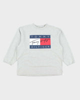 Vintage 2000's Tommy Hilfiger Spell Out Graphic Sweatshirt - XL