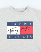 Vintage 2000's Tommy Hilfiger Spell Out Graphic Sweatshirt - XL