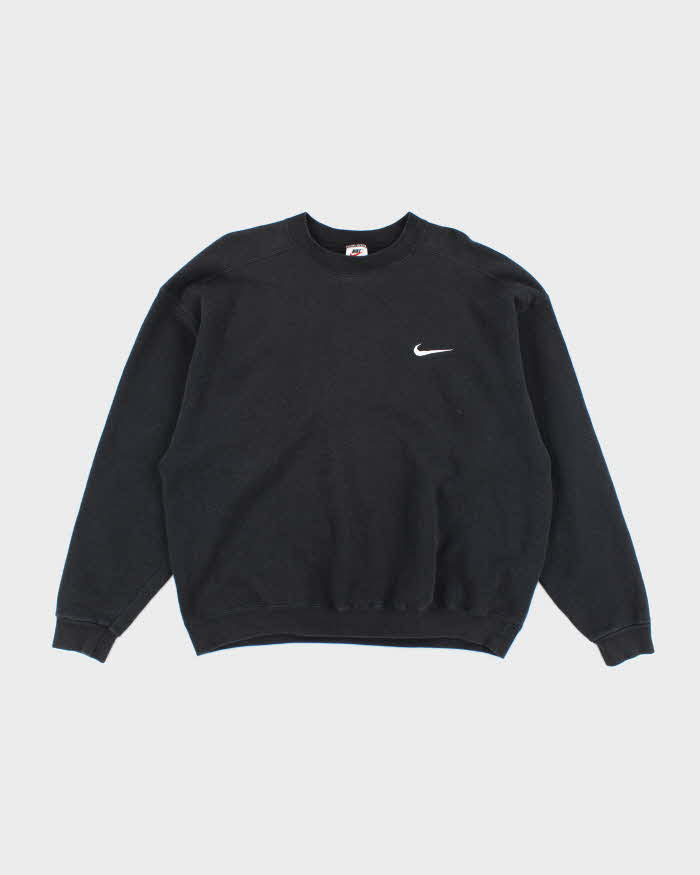 Vintage 90's Nike Small Swoosh Sweatshirt - L
