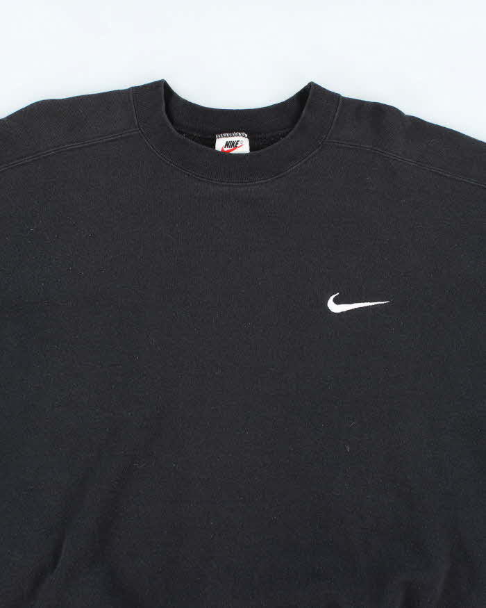 Vintage 90's Nike Small Swoosh Sweatshirt - L