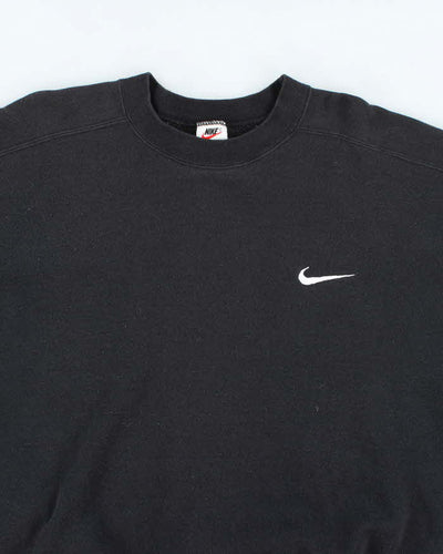 Vintage 90's Nike Small Swoosh Sweatshirt - L