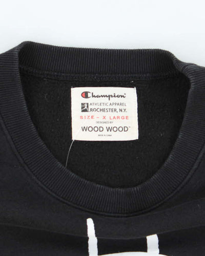 Vintage Champion x Wood Wood Short Sleeve Sweatshirt - XL