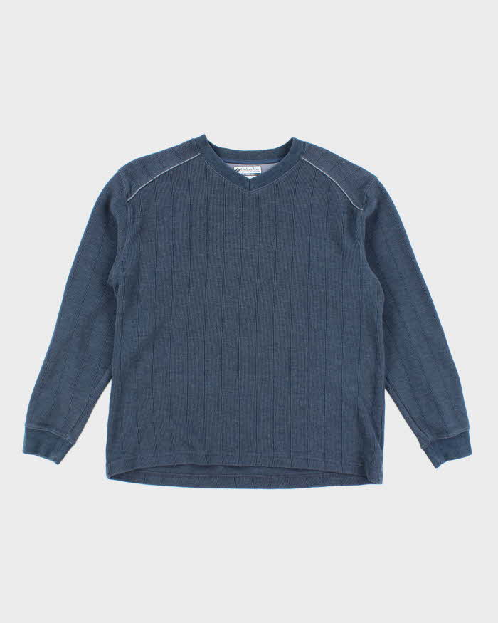 Vintage 2000's Columbia V-Neck Sweatshirt - M