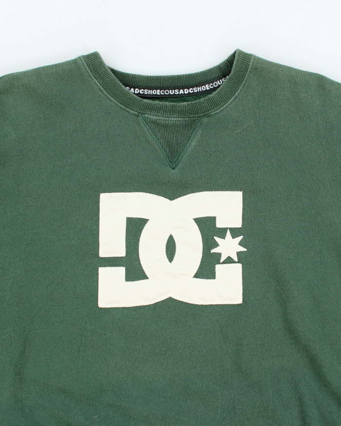 Vintage Y2K DC Shoe Co. Centre Logo Sweatshirt - M