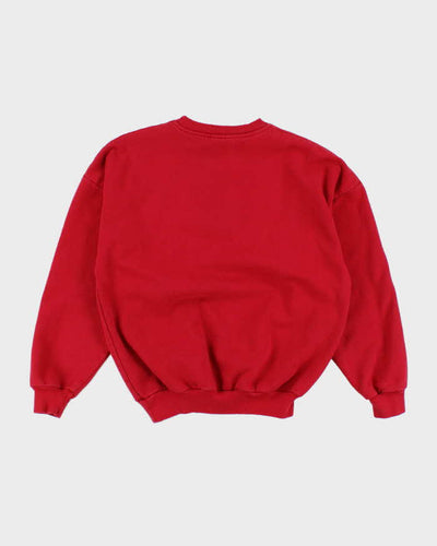 Vintage 2000's Adidas Embroidered Logo Sweatshirt - M