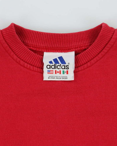 Vintage 2000's Adidas Embroidered Logo Sweatshirt - M