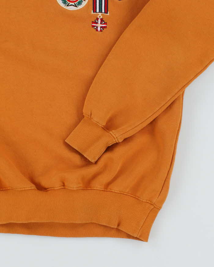 Vintage 2000's Dolce &amp; Gabbana Medals Embroidered Sweatshirt - XL