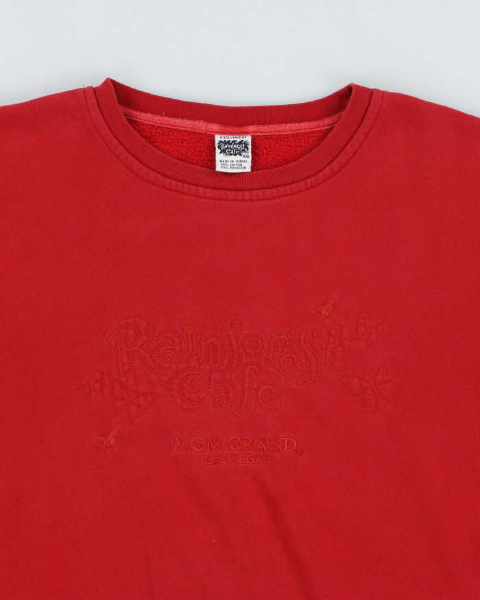 Vintage 2000's MGM Rainforest Cafe Las Vegas Sweatshirt - XXL