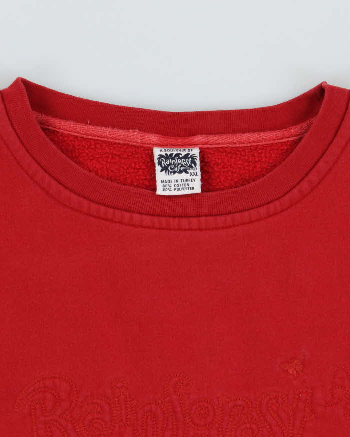 Vintage 2000's MGM Rainforest Cafe Las Vegas Sweatshirt - XXL