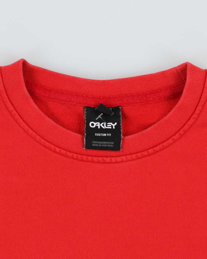 Vintage 2000's Oakley Spell Out Logo Sweatshirt - M