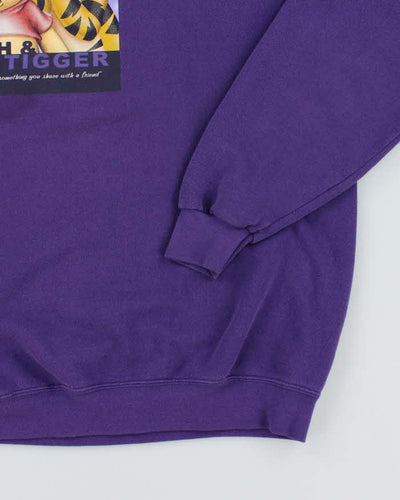 Vintage 90's Disney Store Pooh & Tigger Graphic Sweatshirt - XL