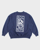 Vintage Y2K Rocawear Rolls Royce Logo Oversized Sweatshirt - XXXL
