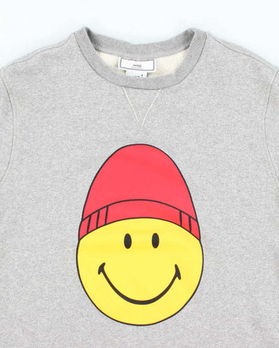 AMI Smiley World Big Graphic Sweatshirt - M