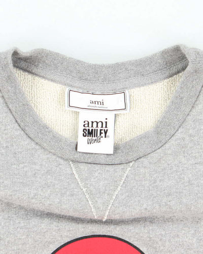 AMI Smiley World Big Graphic Sweatshirt - M