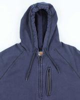 Vintage Carhartt FR Oversized Zip-Up Hoodie - L