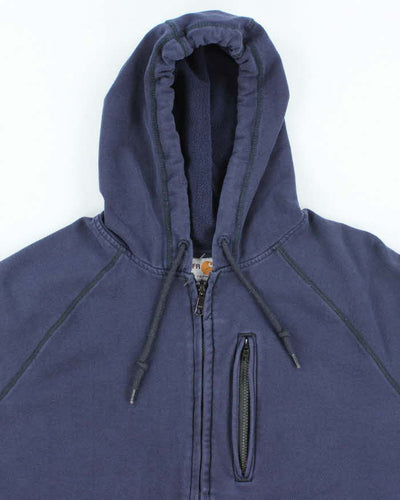 Vintage Carhartt FR Oversized Zip-Up Hoodie - L