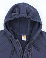 Vintage Carhartt FR Oversized Zip-Up Hoodie - L