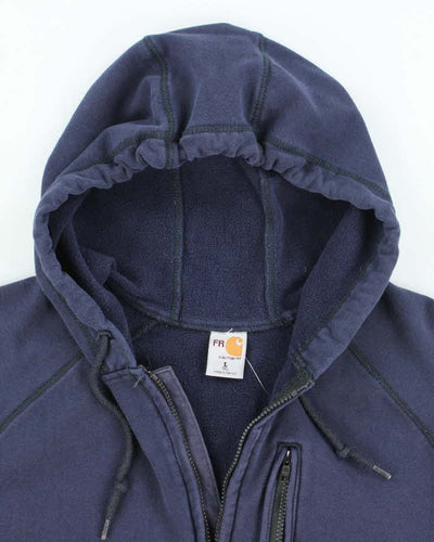 Vintage Carhartt FR Oversized Zip-Up Hoodie - L