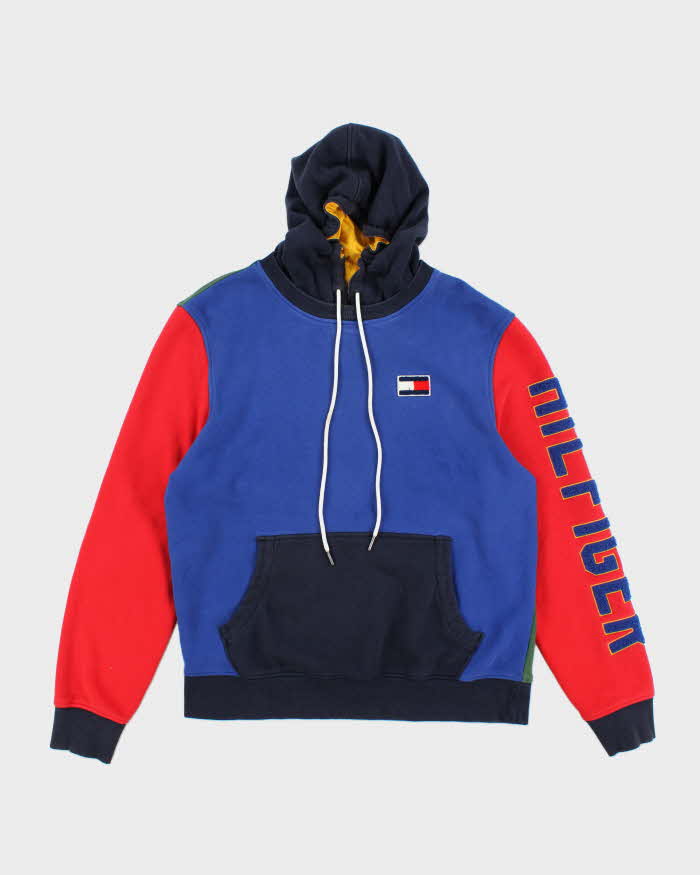 Vintage 2000's Tommy Hilfiger Spell Out Hoodie - L