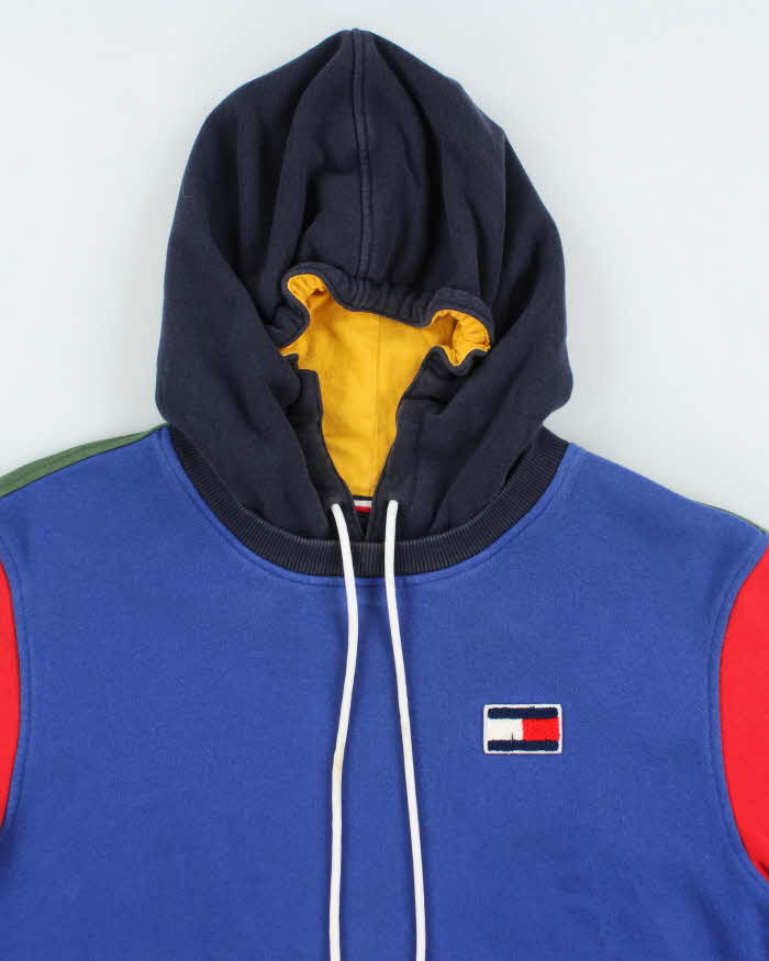 Vintage 2000's Tommy Hilfiger Spell Out Hoodie - L